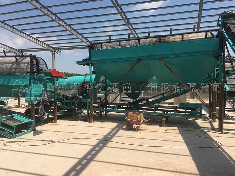 年產10萬噸有機肥生產線