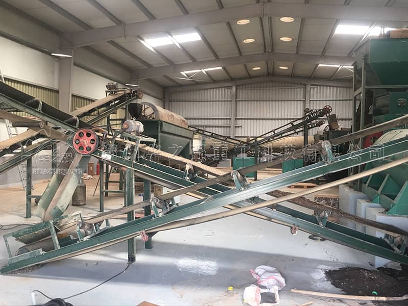 牛糞有機(jī)肥生產(chǎn)線