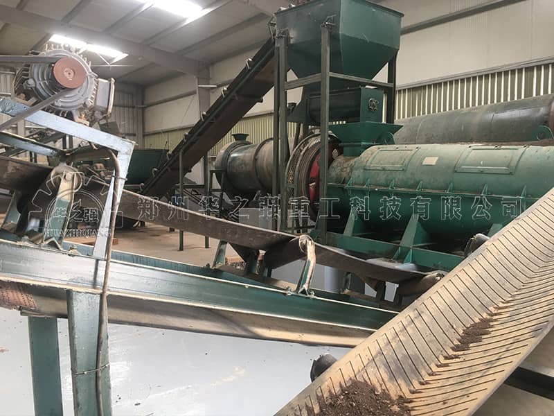 牛糞有機(jī)肥生產(chǎn)線